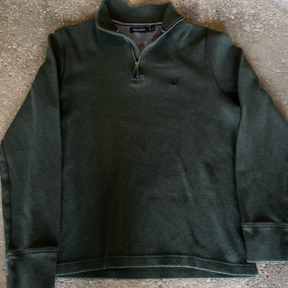 Nautica Men’s Quarter Zip- Medium